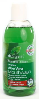 Dr Organic Aloe Vera Mouthwash 500ml