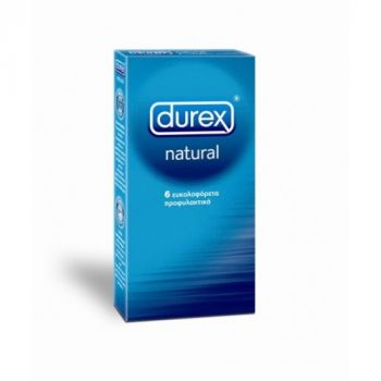 Durex-Κλασικά-Προφυλακτικά-Natural-6τμχ