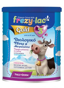 Frezyderm Frezylac Gold 3 Βιολογικό Ρόφημα σε Σκόνη από 12 μηνών 900gr