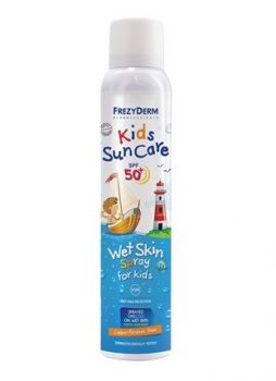 Frezyderm Kids Sun Nip Spf50+ Wet Skin Spray Παιδικό Αντηλιακό Σπρέι 200ml
