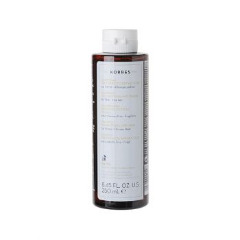 Korres Shampoo Rice  Proteins and Linden for Thin Hair Σαμπουάν για Λεπτά & Αδύναμα με Πρωτεΐνες Ρυζιού & Τίλιο 250ml