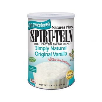 Nature's Plus Spiru-tein Simply Natural Vanilla Shake 370gr