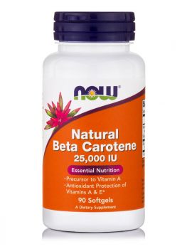 Now foods Beta Carotene Natural 90softgels