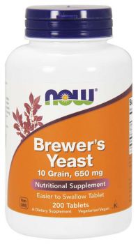 Now Foods Brewer's Yeast 650mg 200veg.tabs