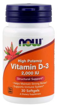 VITAMIN D-3 2000 IU SOFTGELS