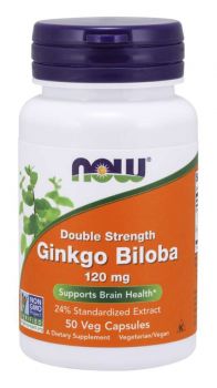 Now Foods Gingo Biloba 120mg 50veg.caps