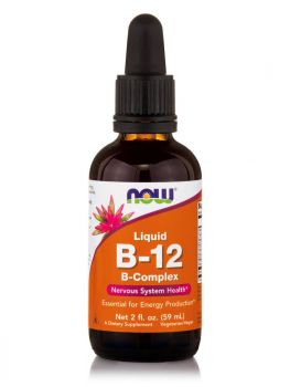 Now Foods Vitamin B12 Complex Liquid Vegetarian 59,2 ml