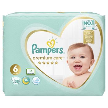 Pampers Premium Care Μέγεθος 6 (13+ kg) 38 πάνες