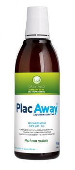 Plac Away Care Daily Mild Στοματικό Διάλυμα 500ml
