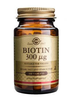 Solgar Biotin 300mg tabs 100s