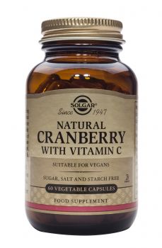 Solgar Natural Cranberry with Vitamin C 60caps
