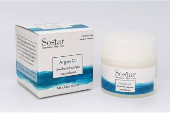 Sostar Ενυδατική Κρέμα Με Argan 50ml