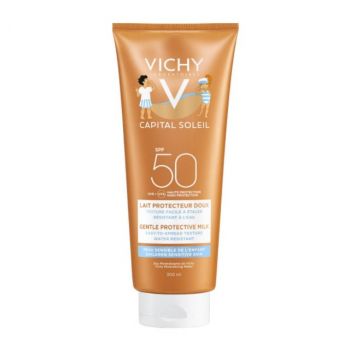Vichy Capital Soleil Gentle Protective Milk Παιδικό Αντηλιακό Γαλάκτωμα SPF50 300ml
